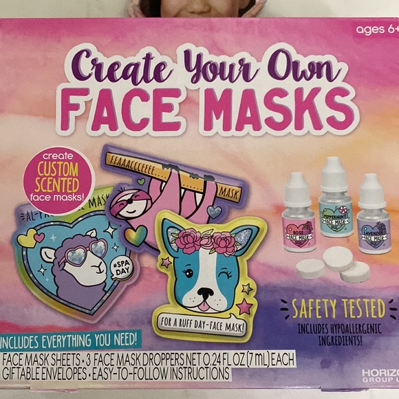 Create Your Own Face Mask Kit, Custom Scented Face Masks DIY Spa Day. - Picture 3 of 9